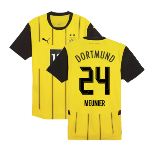 2024-2025 Borussia Dortmund Authentic Home Shirt (Meunier 24)