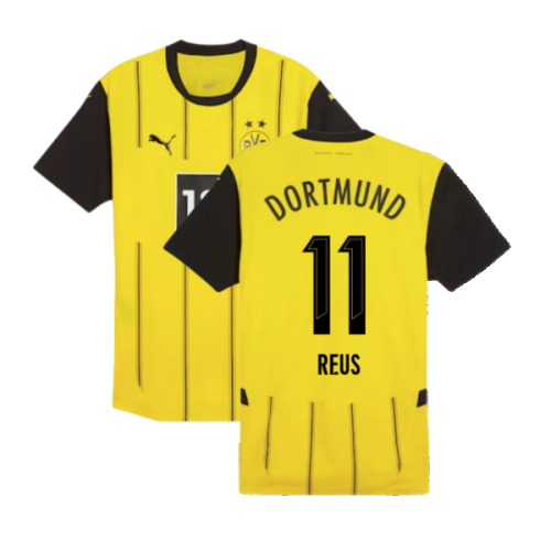 2024-2025 Borussia Dortmund Authentic Home Shirt (Reus 11)