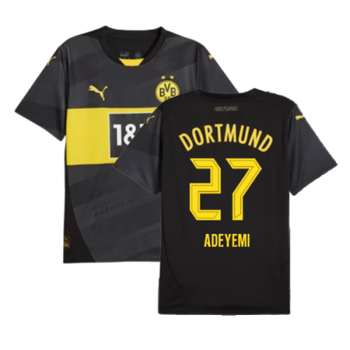 2024-2025 Borussia Dortmund Away Shirt (Adeyemi 27)