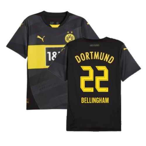 2024-2025 Borussia Dortmund Away Shirt (Bellingham 22)