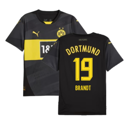 2024-2025 Borussia Dortmund Away Shirt (Brandt 19)