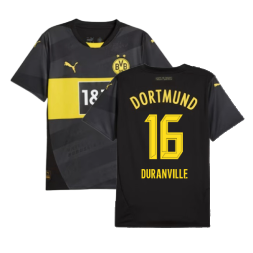 2024-2025 Borussia Dortmund Away Shirt (Duranville 16)