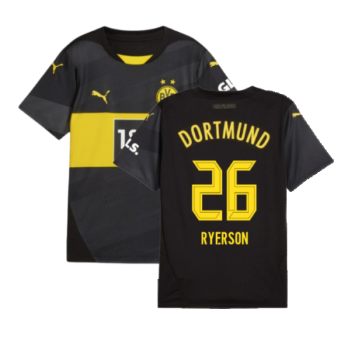 2024-2025 Borussia Dortmund Away Shirt (Kids) (Ryerson 26)