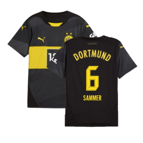 2024-2025 Borussia Dortmund Away Shirt (Kids) (Sammer 6)