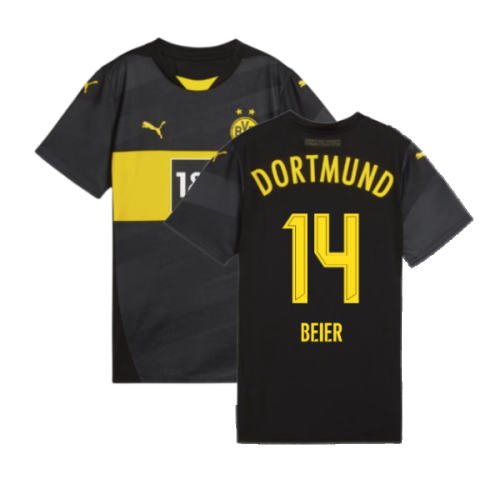 2024-2025 Borussia Dortmund Away Shirt (Ladies) (Beier 14)