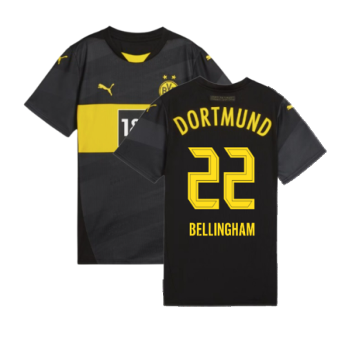 2024-2025 Borussia Dortmund Away Shirt (Ladies) (Bellingham 22)