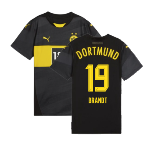 2024-2025 Borussia Dortmund Away Shirt (Ladies) (Brandt 19)