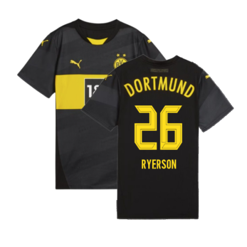 2024-2025 Borussia Dortmund Away Shirt (Ladies) (Ryerson 26)