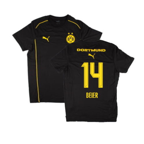 2024-2025 Borussia Dortmund Casuals Tee (Black) (Beier 14)