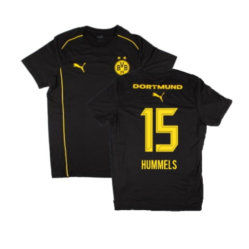 2024-2025 Borussia Dortmund Casuals Tee (Black) (Hummels 15)