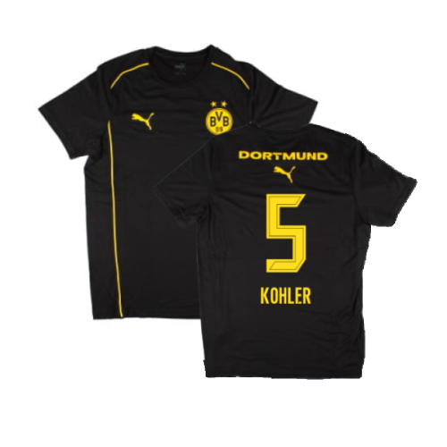 2024-2025 Borussia Dortmund Casuals Tee (Black) (Kohler 5)