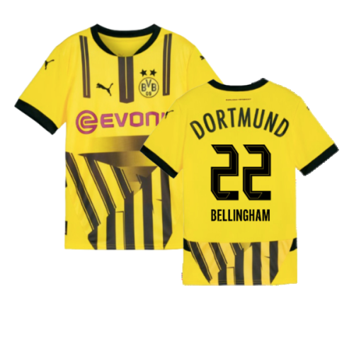 2024-2025 Borussia Dortmund Cup Shirt (Kids) (Bellingham 22)