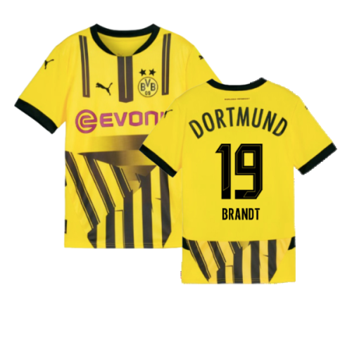 2024-2025 Borussia Dortmund Cup Shirt (Kids) (Brandt 19)