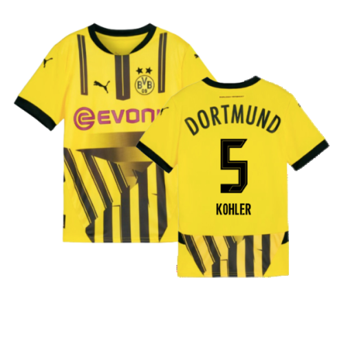 2024-2025 Borussia Dortmund Cup Shirt (Kids) (Kohler 5)