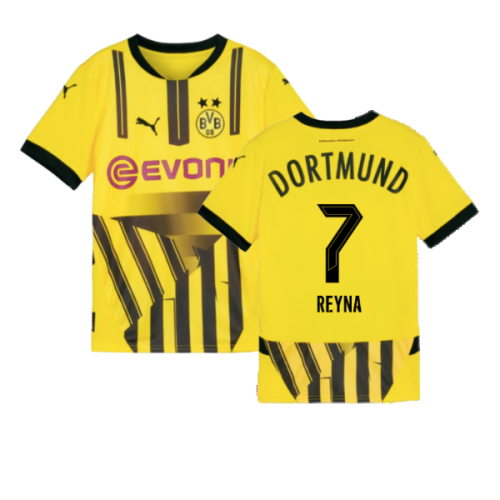 2024-2025 Borussia Dortmund Cup Shirt (Kids) (Reyna 7)