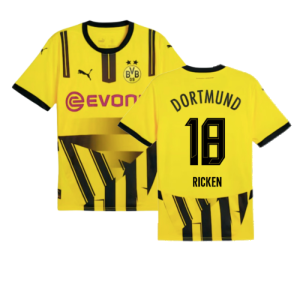 2024-2025 Borussia Dortmund Cup Shirt (Ricken 18) 2024-2025 Borussia Dortmund Cup Shirt (Ricken 18)
