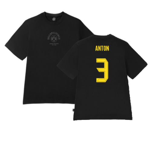 2024-2025 Borussia Dortmund ESS Tee (Black) (Anton 3)