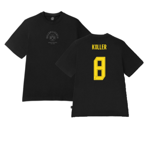 2024-2025 Borussia Dortmund ESS Tee (Black) (Koller 8)