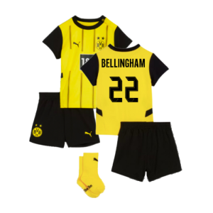 2024-2025 Borussia Dortmund Home Baby Kit (Bellingham 22)