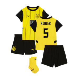 2024-2025 Borussia Dortmund Home Baby Kit (Kohler 5)