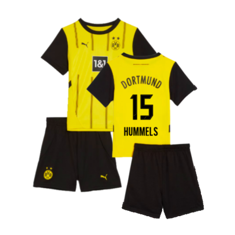 2024-2025 Borussia Dortmund Home Mini Kit (Hummels 15)