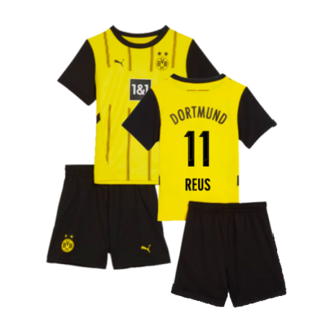 2024-2025 Borussia Dortmund Home Mini Kit (Reus 11)