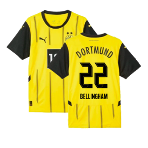 2024-2025 Borussia Dortmund Home Shirt (Bellingham 22)