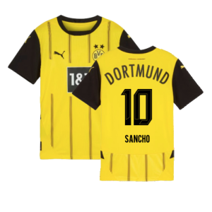 2024-2025 Borussia Dortmund Home Shirt (Kids) (Sancho 10)