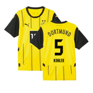 2024-2025 Borussia Dortmund Home Shirt (Kohler 5)