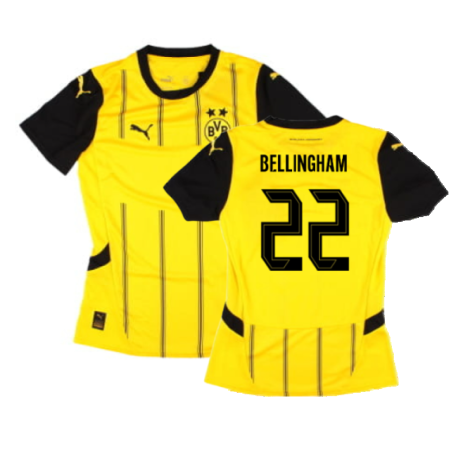 2024-2025 Borussia Dortmund Home Shirt (Ladies) (Bellingham 22)