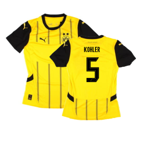 2024-2025 Borussia Dortmund Home Shirt (Ladies) (Kohler 5)