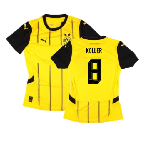 2024-2025 Borussia Dortmund Home Shirt (Ladies) (Koller 8)