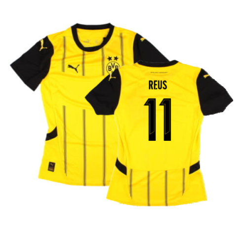 2024-2025 Borussia Dortmund Home Shirt (Ladies) (Reus 11)