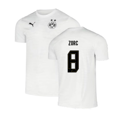 2024-2025 Borussia Dortmund Pre-Match Shirt (White) (Zorc 8)