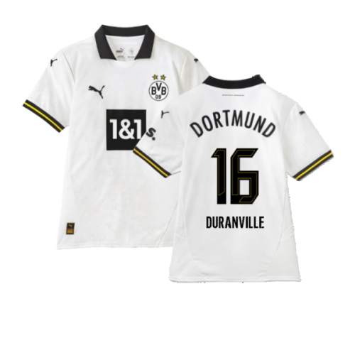 2024-2025 Borussia Dortmund Third Shirt (Kids) (Duranville 16)