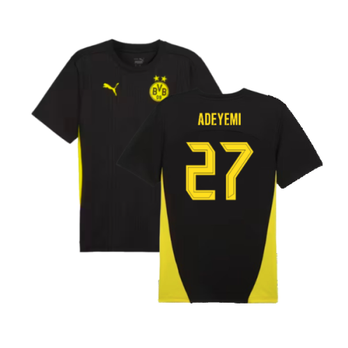 2024-2025 Borussia Dortmund Training Shirt (Black) (Adeyemi 27)