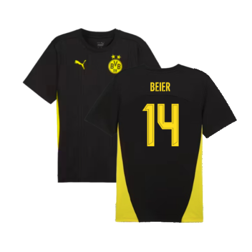 2024-2025 Borussia Dortmund Training Shirt (Black) (Beier 14)