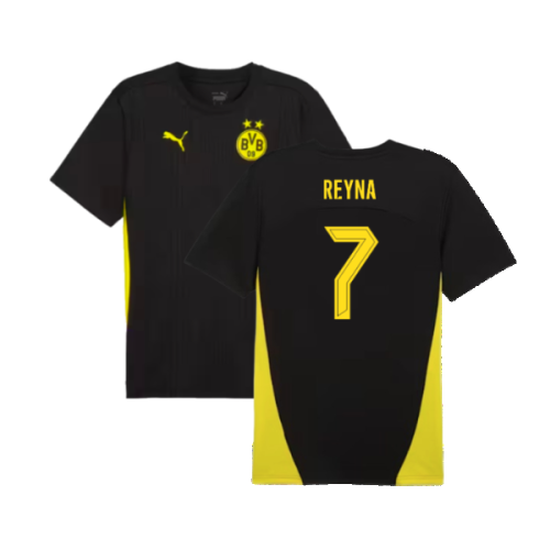 2024-2025 Borussia Dortmund Training Shirt (Black) (Reyna 7)