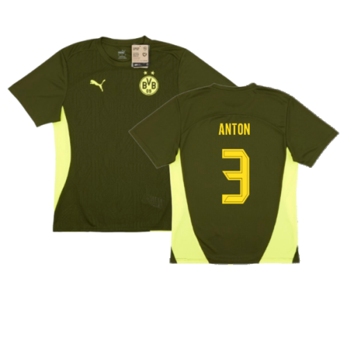 2024-2025 Borussia Dortmund Training Shirt (Myrtle) (Anton 3)