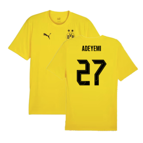 2024-2025 Borussia Dortmund Training Shirt (Yellow) - Kids (Adeyemi 27)