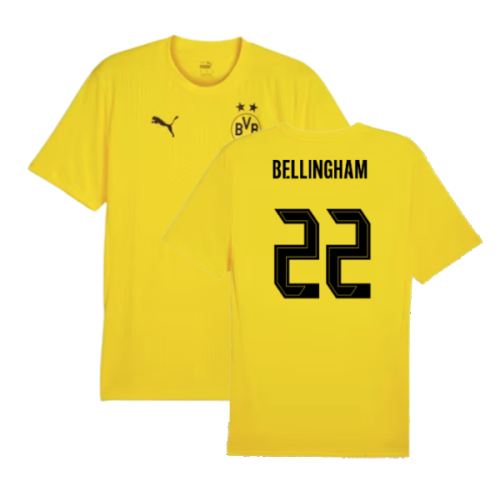 2024-2025 Borussia Dortmund Training Shirt (Yellow) - Kids (Bellingham 22)