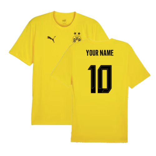 2024-2025 Borussia Dortmund Training Shirt (Yellow) - Kids (Your Name)