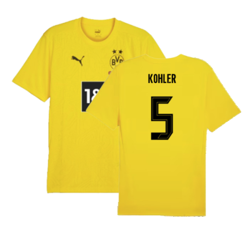 2024-2025 Borussia Dortmund Training Shirt (Yellow) (Kohler 5)