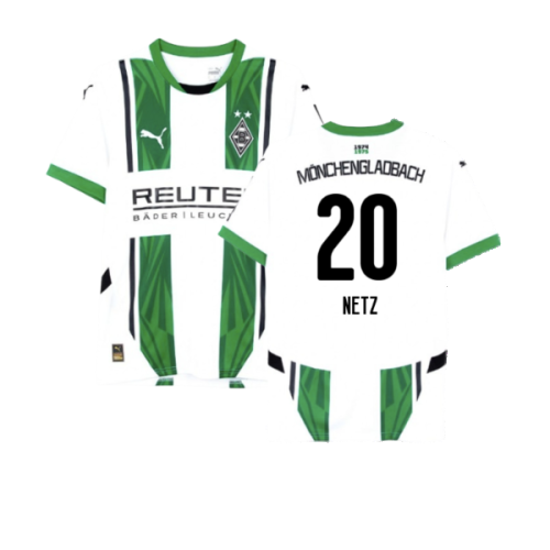 2024-2025 Borussia MGB Home Shirt (Netz 20)