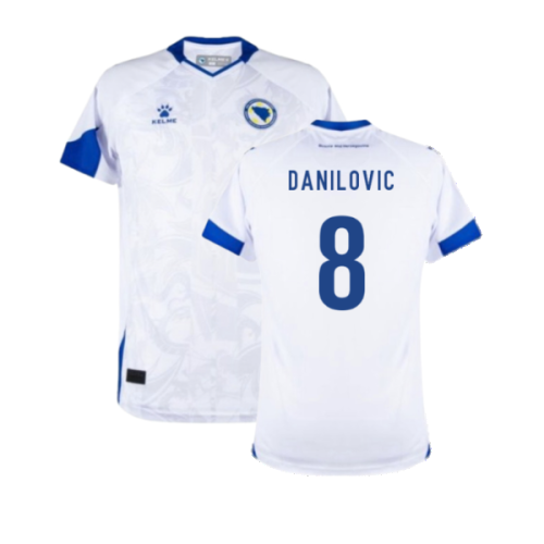 2024-2025 Bosnia & Herzegovina Away Shirt (Danilovic 8)