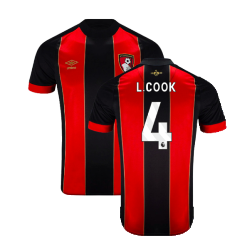 2024-2025 Bournemouth Home Shirt (L.Cook 4)