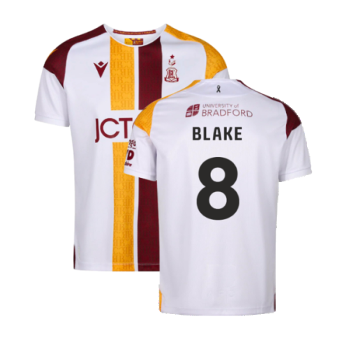 2024-2025 Bradford City Away Shirt (Blake 8)