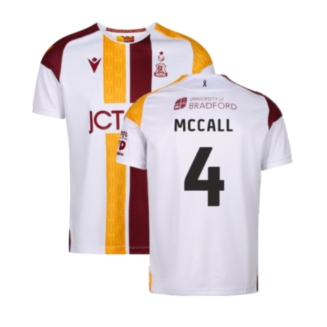 2024-2025 Bradford City Away Shirt (McCall 4)