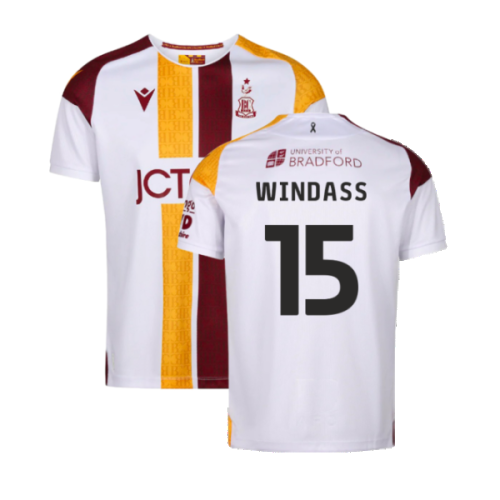 2024-2025 Bradford City Away Shirt (Windass 15)