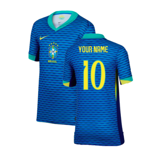 2024-2025 Brazil Away Shirt (Kids) (Your Name)